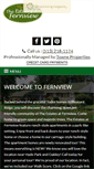 Mobile Screenshot of fernviewapts.com